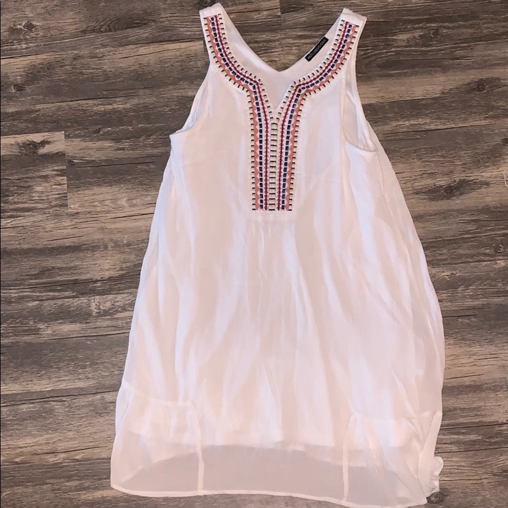 Ladies embroidered dress